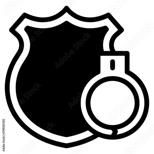 police badge dualtone 