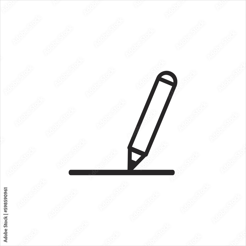 drawiing icon. single icon isolated white background.EPS 10 For Website Mobile UI/UX drawiing icon. single icon isolated white background.EPS 10 For Website Mobile UI/UX