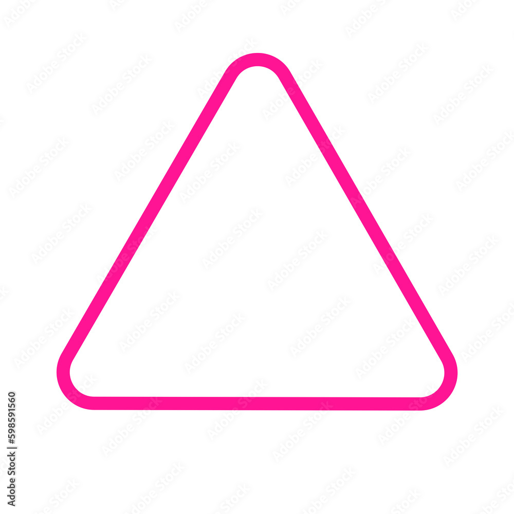 pink line triangle frame pink line triangle frame