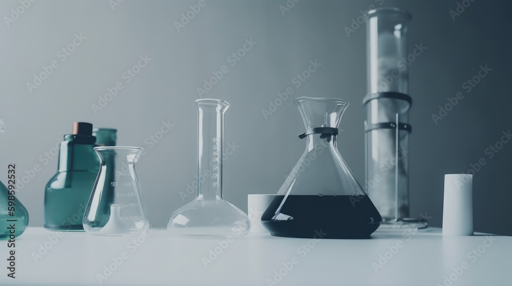 Laboratory science background 