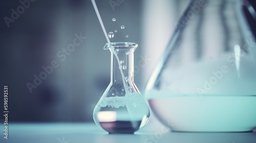 Laboratory science background 