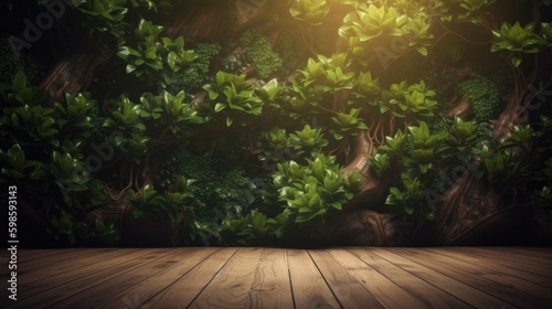 Eco friendly background with nature elements