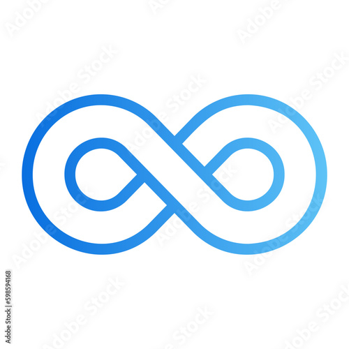 infinity gradient icon