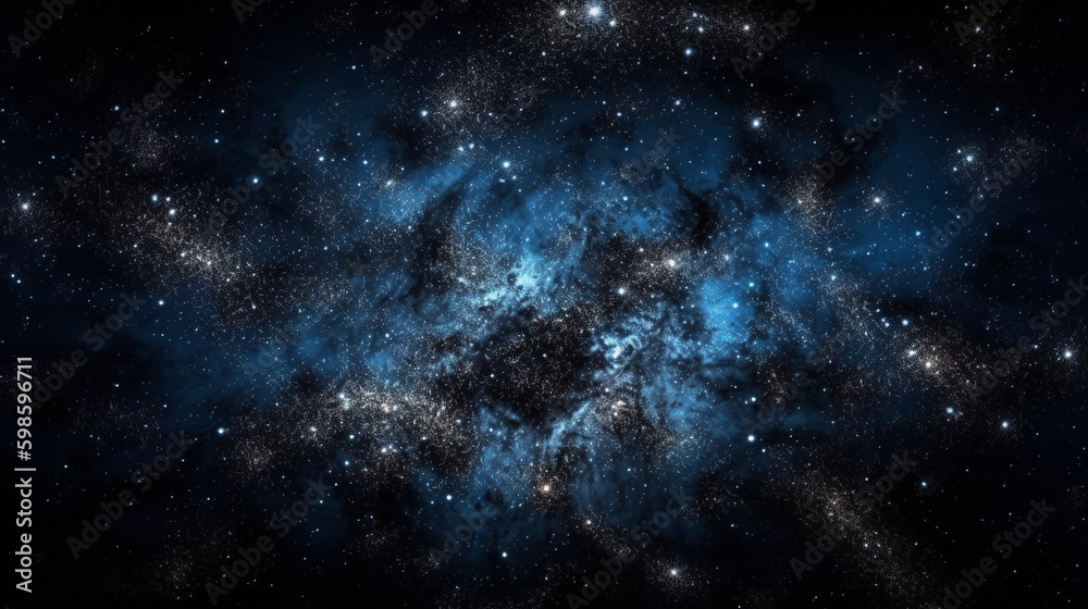 space and galaxy. Generative AI space and galaxy. Generative AI