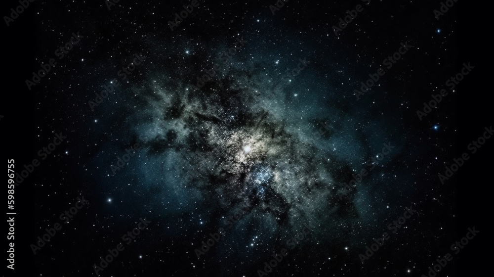 space and galaxy. Generative AI space and galaxy. Generative AI