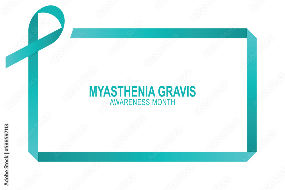 Myasthenia Gravis Awareness Month background. Myasthenia Gravis Awareness Month background.