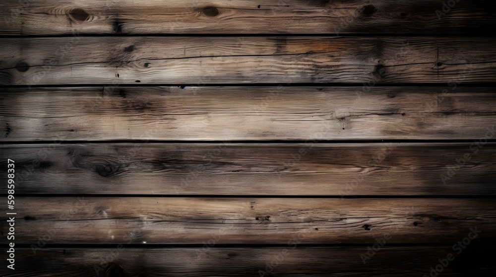 Naklejka premium Dark wood parquet