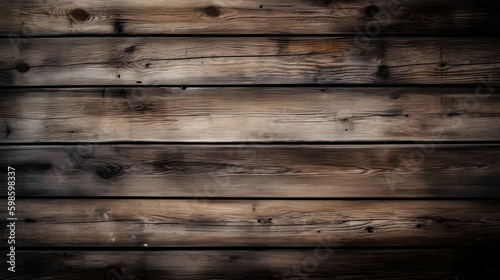 Dark wood parquet