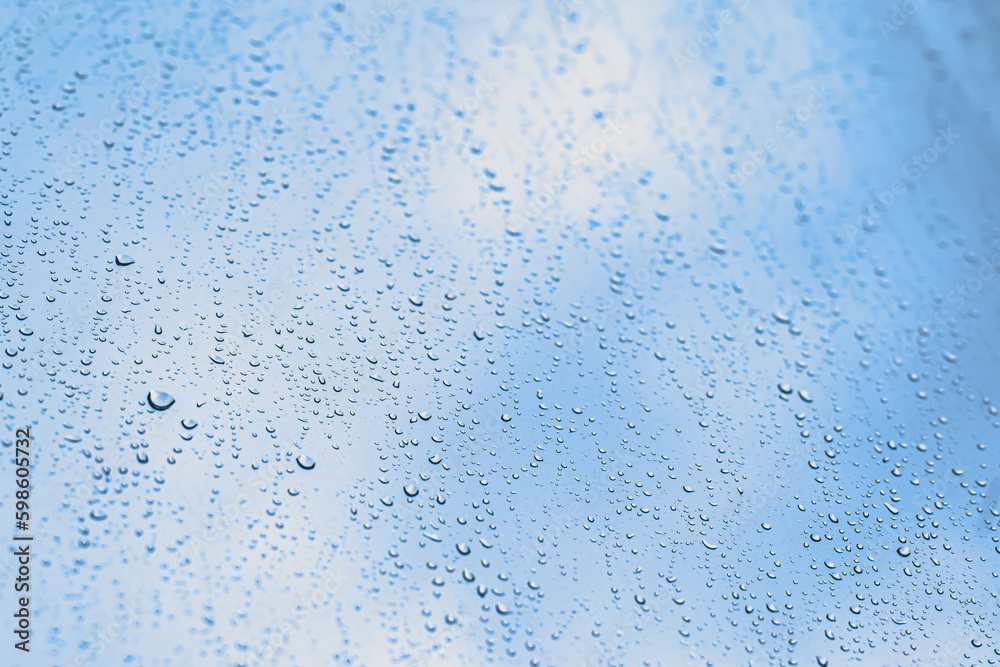 close up of water droplets on clear window. rainy day concept. close up of water droplets on clear window. rainy day concept.