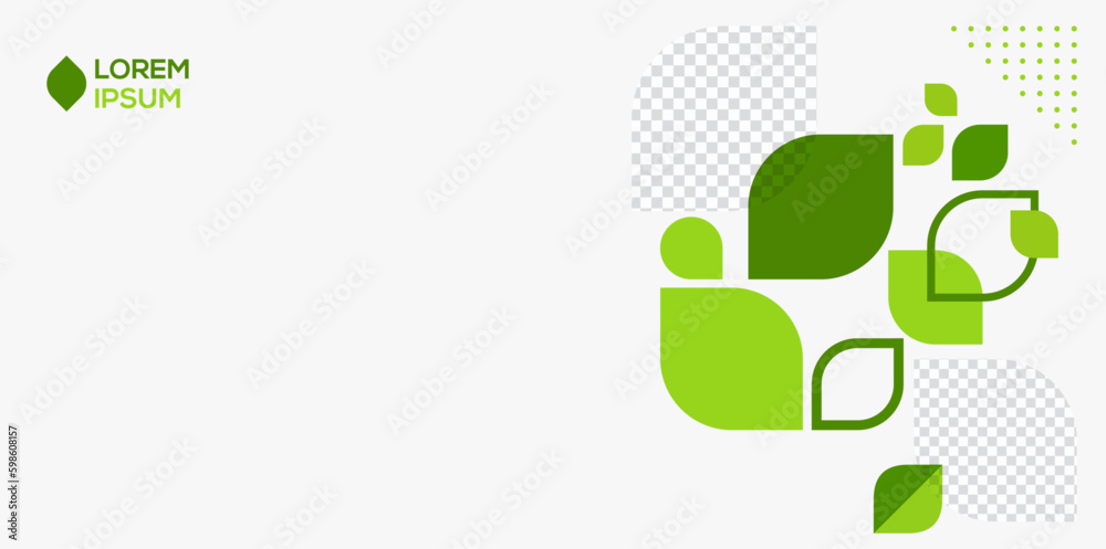 Abstract green color. Banner green template background, banner, green, energy, simple shapes. Style bauhaus. Vector Template Abstract green color. Banner green template background, banner, green, energy, simple shapes. Style bauhaus. Vector Template