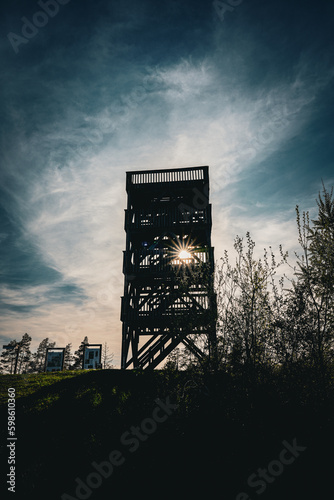 Observation tower Ebberg near Balve in Sauerland.
 photo