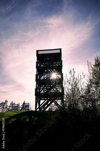 Observation tower Ebberg near Balve in Sauerland.
 photo