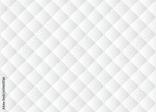 White upholstery leather texture vector background.