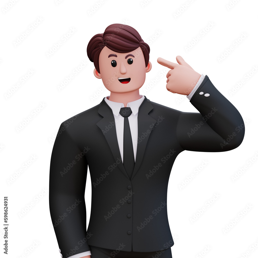 3D Character Businessman
