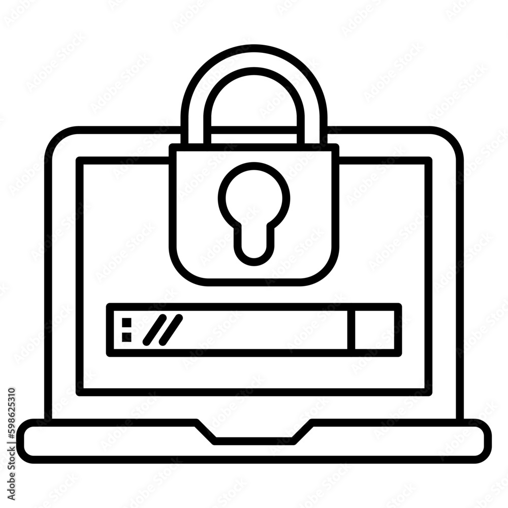 web security vector illustration web security vector illustration