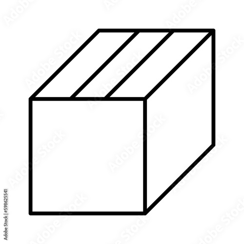 Box vector illustration