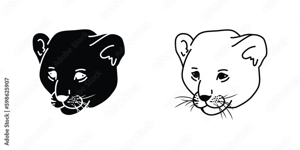 Cheetah Icon Isolated Vector & Photo (Free Trial)