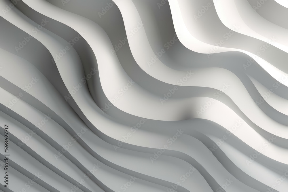 Abstract white wave background Abstract white wave background