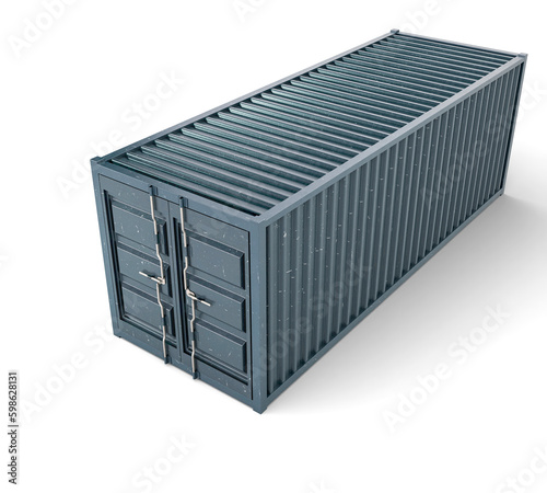 Closed Shipping Container