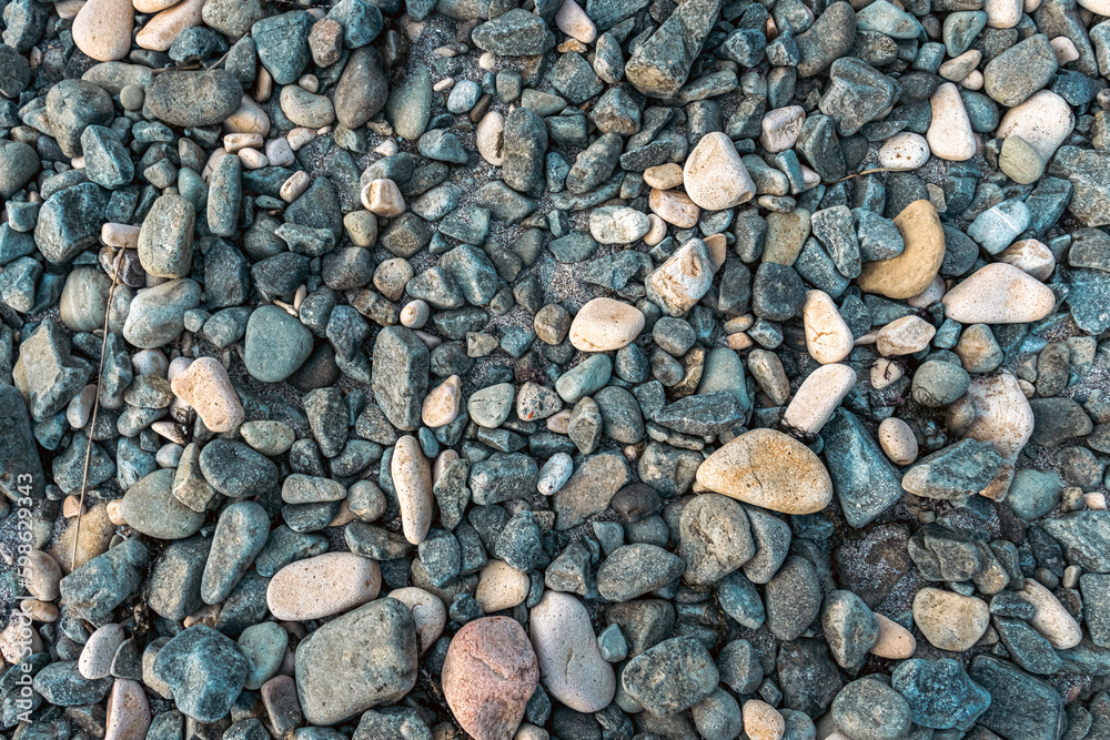 Pebbles on the sea shore Pebbles on the sea shore