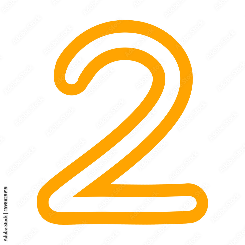 Fototapeta premium Number 2