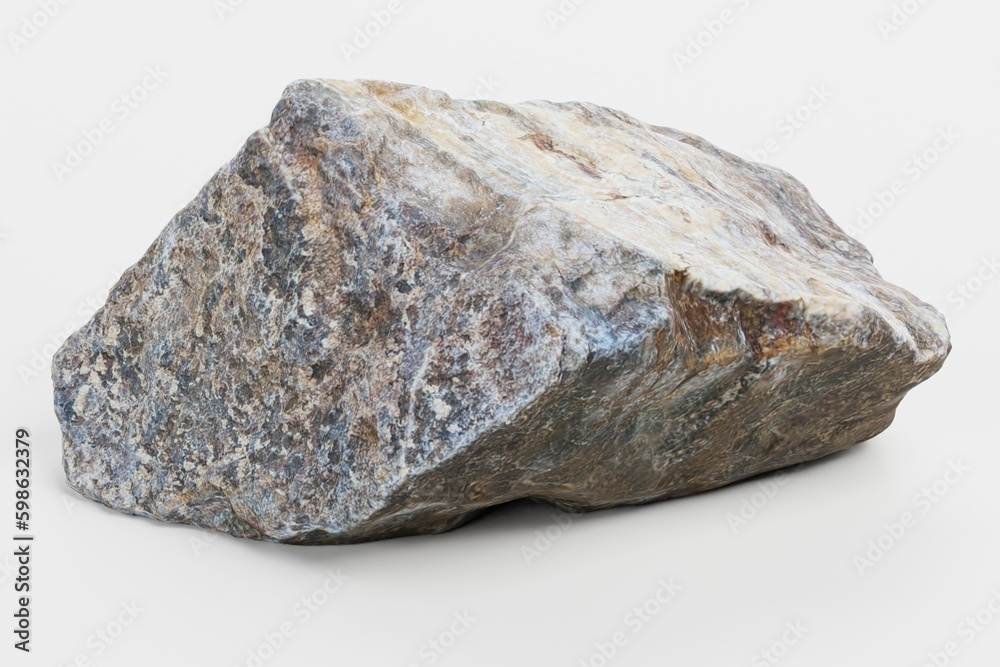 Realistic 3D Render of Rock Realistic 3D Render of Rock