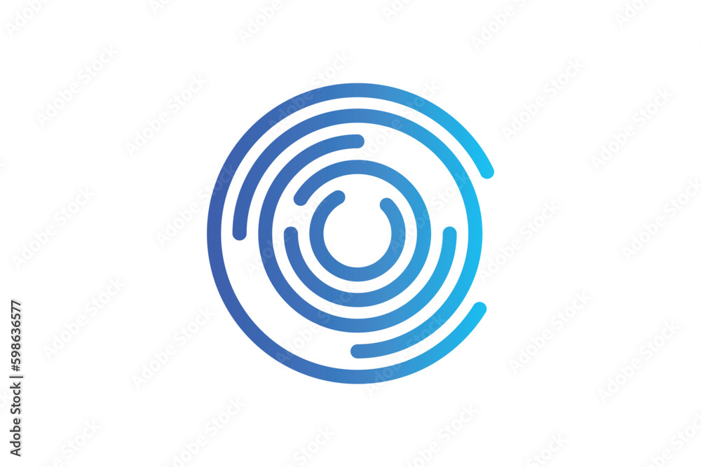 Tech logo design vector icon Template Tech logo design vector icon Template