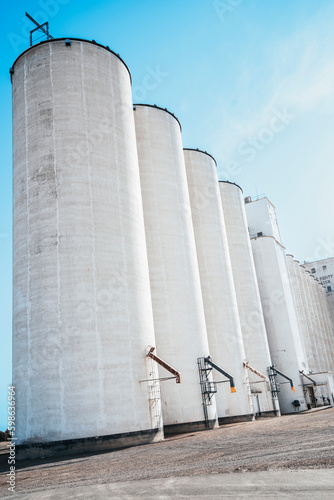 grain silo and farm storage bin