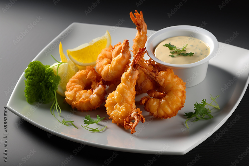 A Mouthwatering Seafood Appetizer. A Mouthwatering Seafood Appetizer.