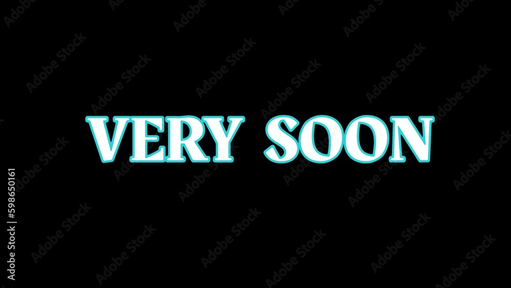 Fototapeta premium Very soon 