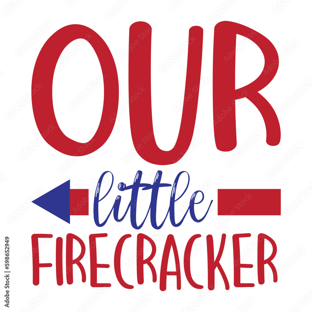 Our Little Firecracker svg Our Little Firecracker svg