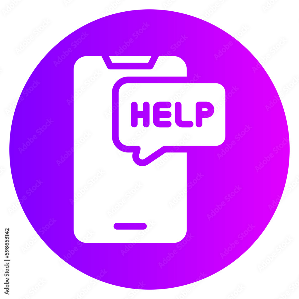 help gradient icon help gradient icon