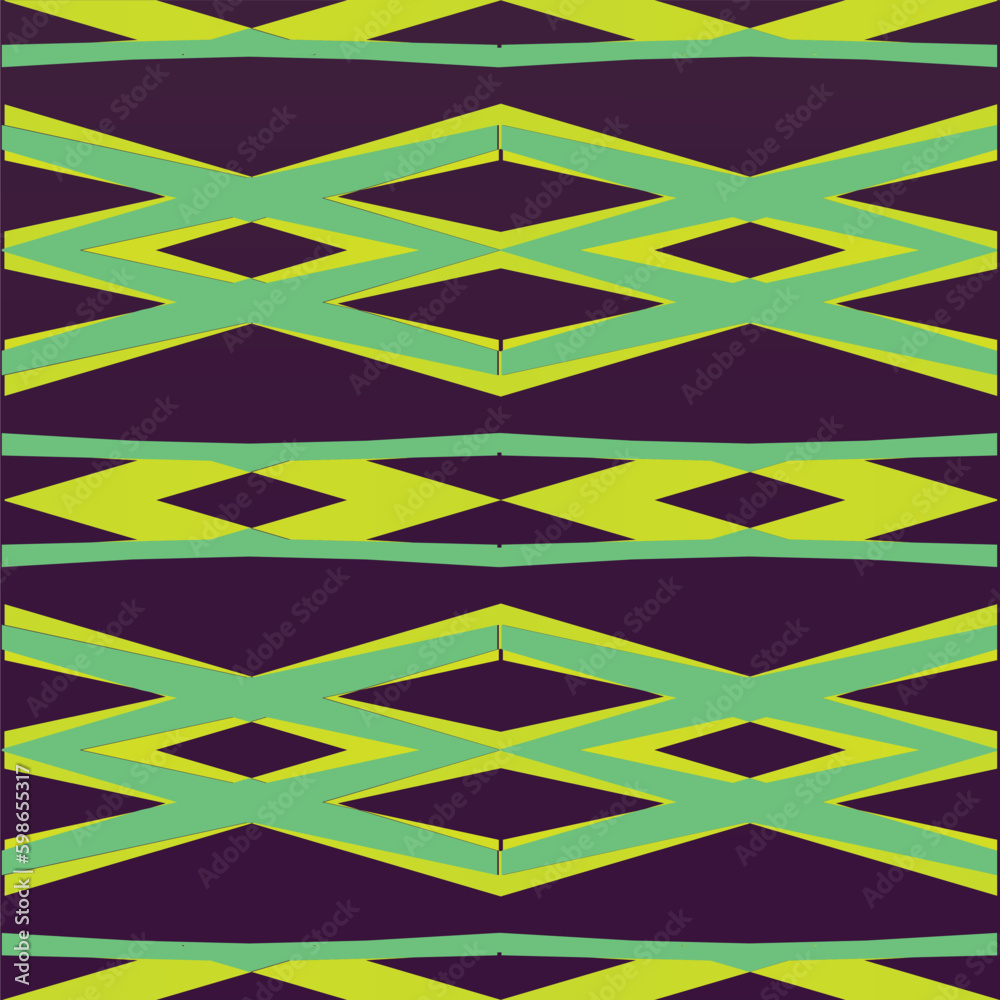 Colorful geometric background. Fluid shapes composition. Abstract background color gradient geometric ornament seamless pattern background design