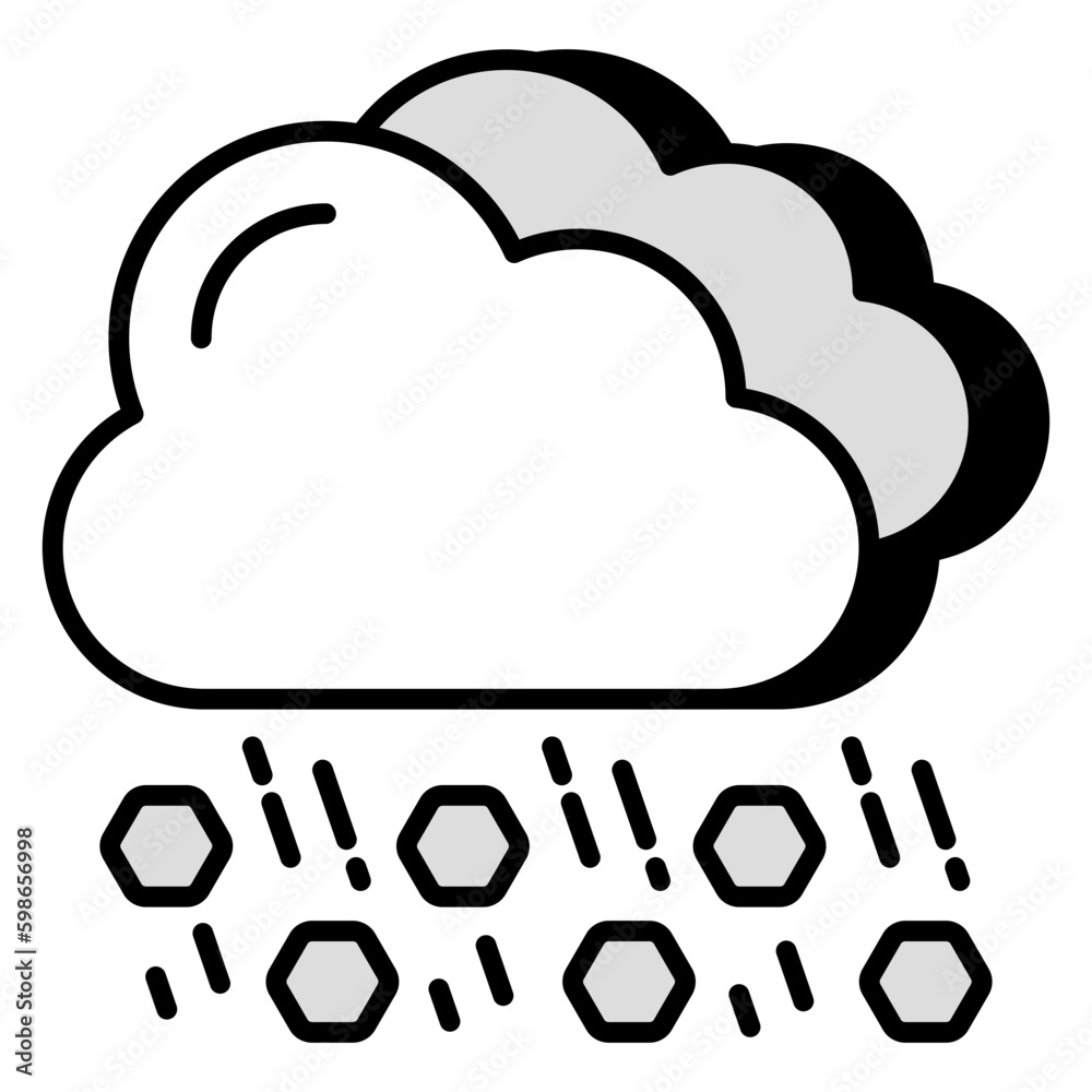 Rainfall icon in perfect design Rainfall icon in perfect design