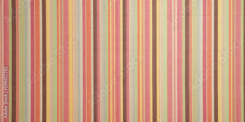 Vintage stripe pattern linen fabric texture