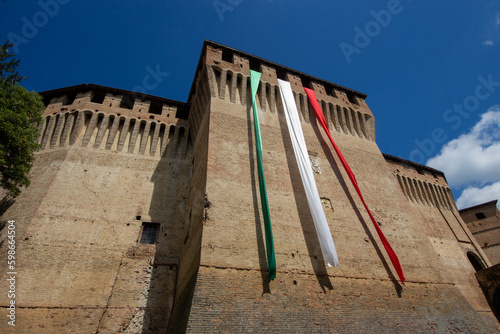 castles of parma montechiarugolo and torrechiara ancient medieval fortresses photo