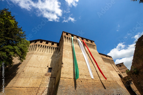 castles of parma montechiarugolo and torrechiara ancient medieval fortresses photo