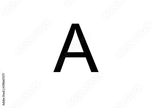 alphabet letter A PNG