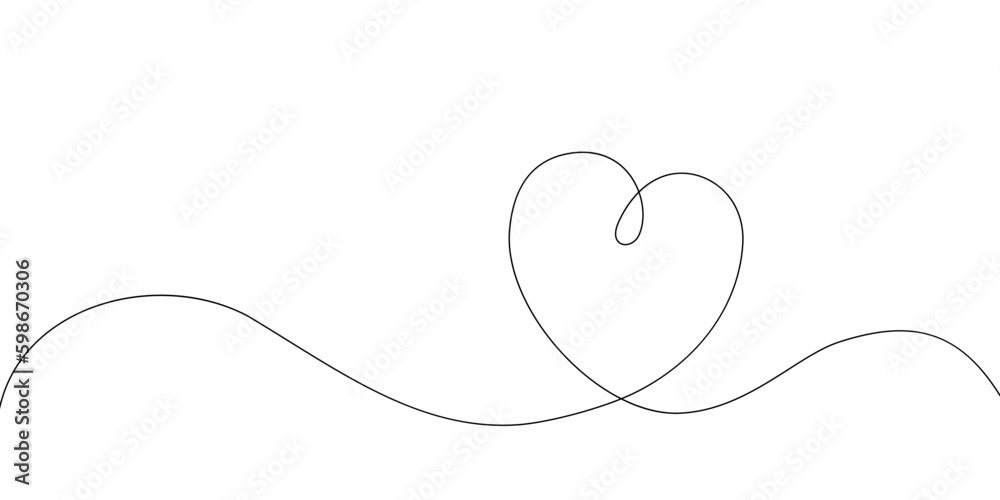 Heart and Love in Vector Continuous Line Art Illustration of a Romantic Minimalist Wedding Card on a White Background. A Wedding Heart Sketch with Artistic Line Design. Vector Illustration Love Art. Heart and Love in Vector Continuous Line Art Illustration of a Romantic Minimalist Wedding Card on a White Background. A Wedding Heart Sketch with Artistic Line Design. Vector Illustration Love Art.