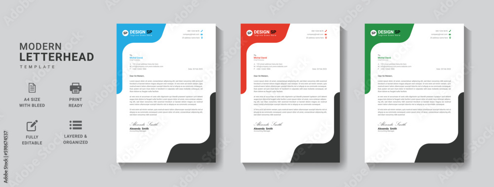 Letterhead Template
Letterhead Template