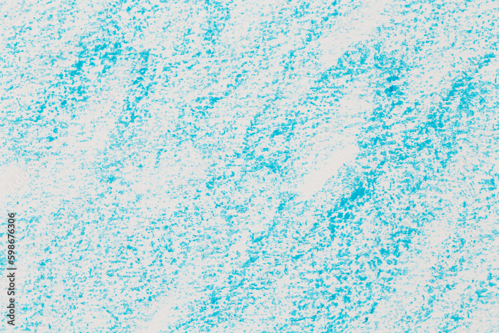 Wax crayon hand drawing blue background Wax crayon hand drawing blue background