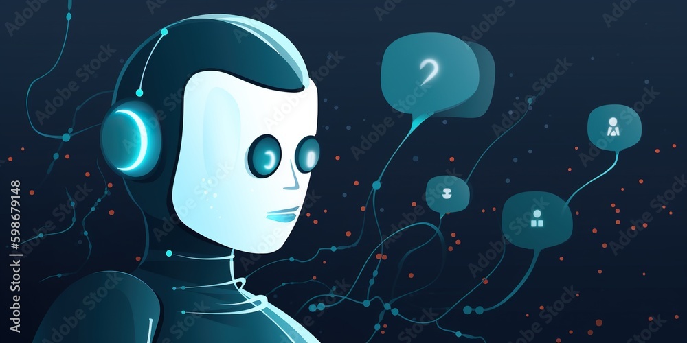 A chatbot getting confused by ambiguous or unclear language, leading to ...