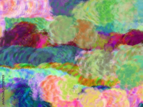 Colorful paint  watercolor splashes  pastel colors  abstract background