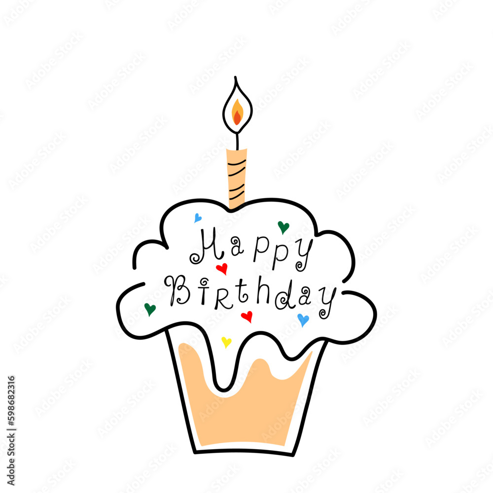 Birthday Cake With Candles Clipart Images | Free Download | PNG Transparent  Background - Pngtree