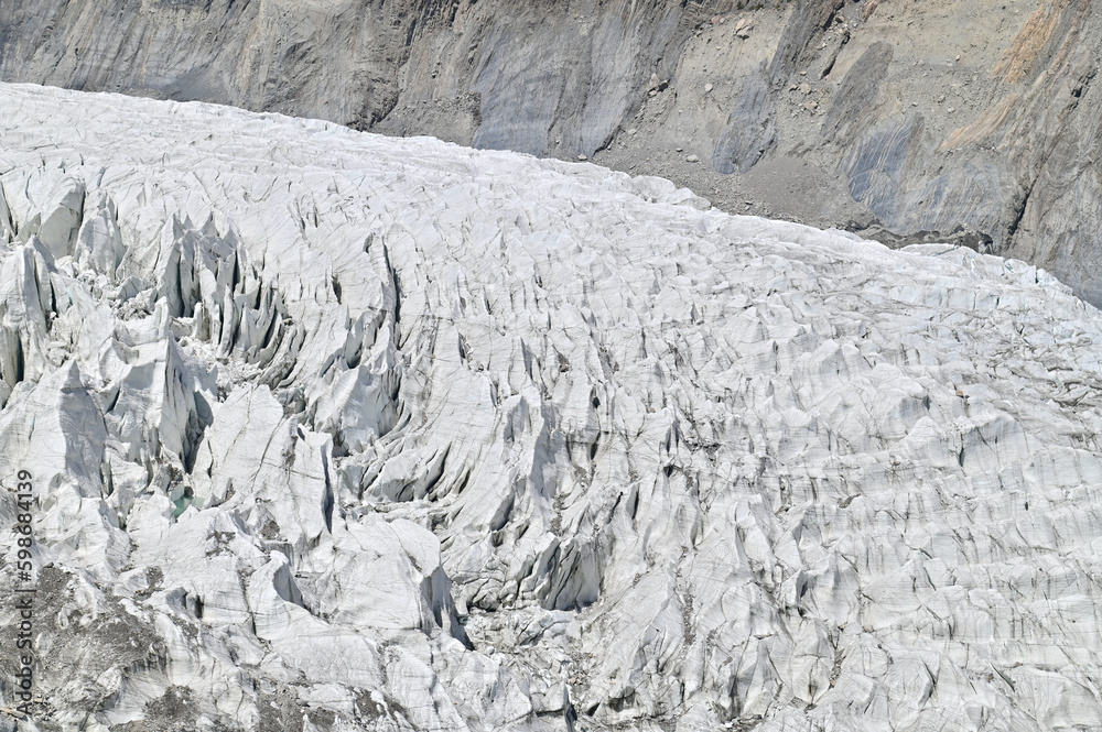Beautiful Passu Glacier Ice Formations in Upper Hunza, Pakistan
