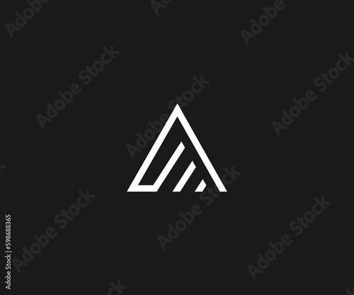 triangle A logo , aw,am logo