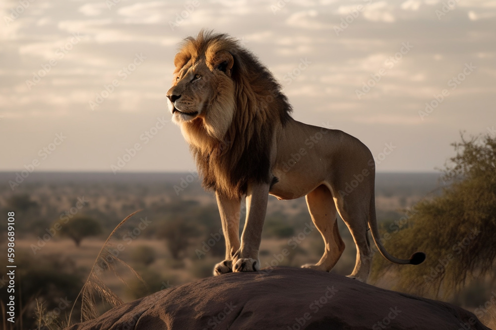 Obraz premium King of the Jungle 