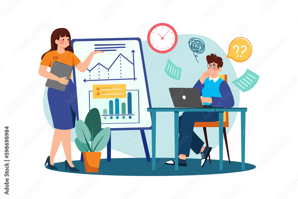 A student attends a tutoring session for help with a difficult subject. A student attends a tutoring session for help with a difficult subject.