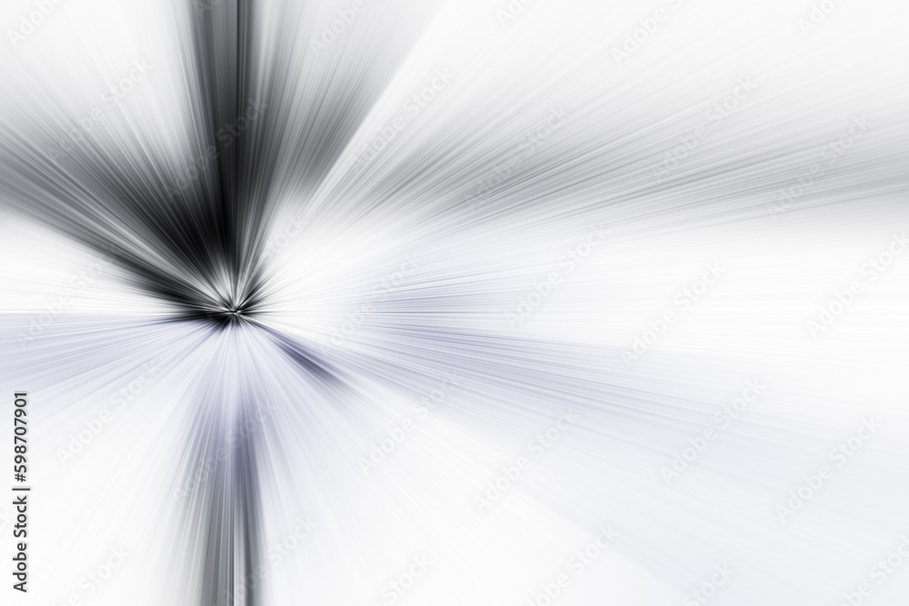 Fond abstrait futuriste en noir et blanc, effet explosion. Fond abstrait futuriste en noir et blanc, effet explosion.