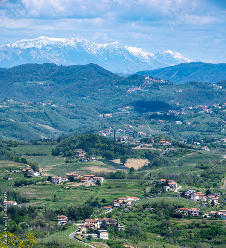 Village in the mountains